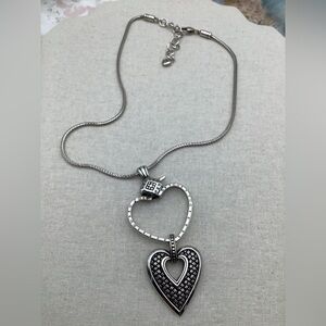 Brighton Heart Charm Necklace with Heart Pendant